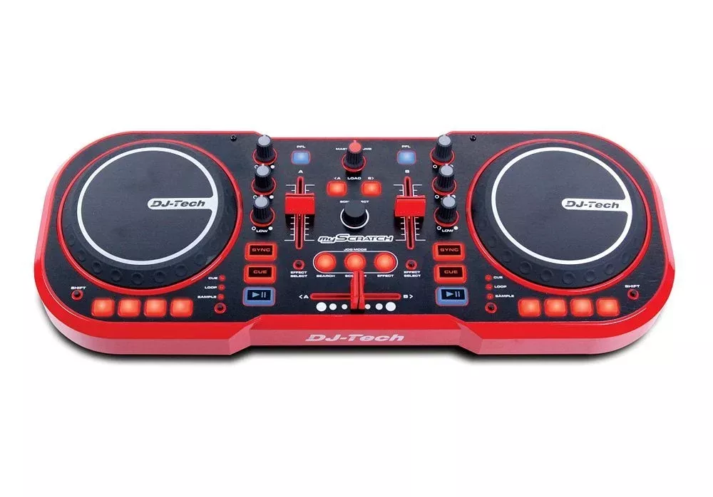 DJTECH A- B Box, USB, Black, 15.16" x 4.06" x 19.65" (MYSCRATCHPACK)