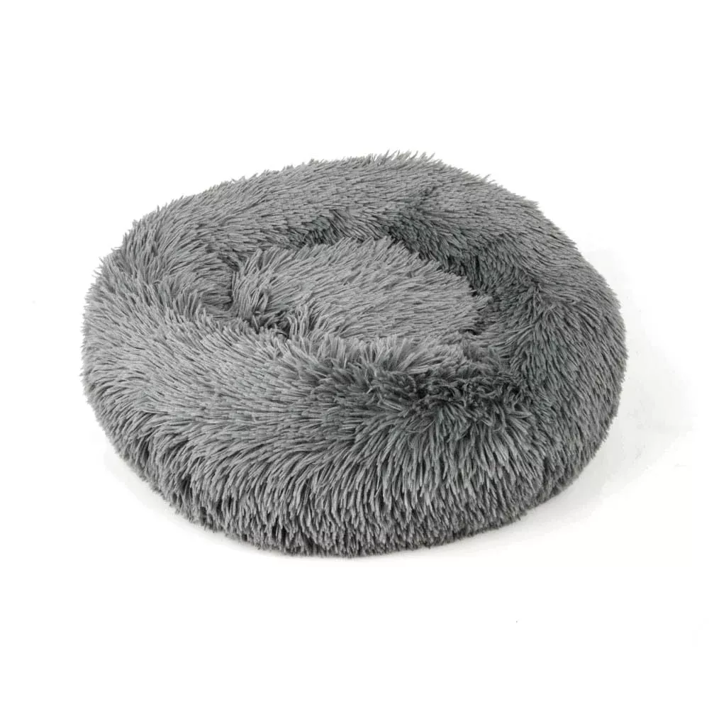Donut Pet Bed, Gray