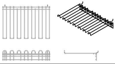 Dramm 228274 17 in. CTB Rain Wand Slot Rack