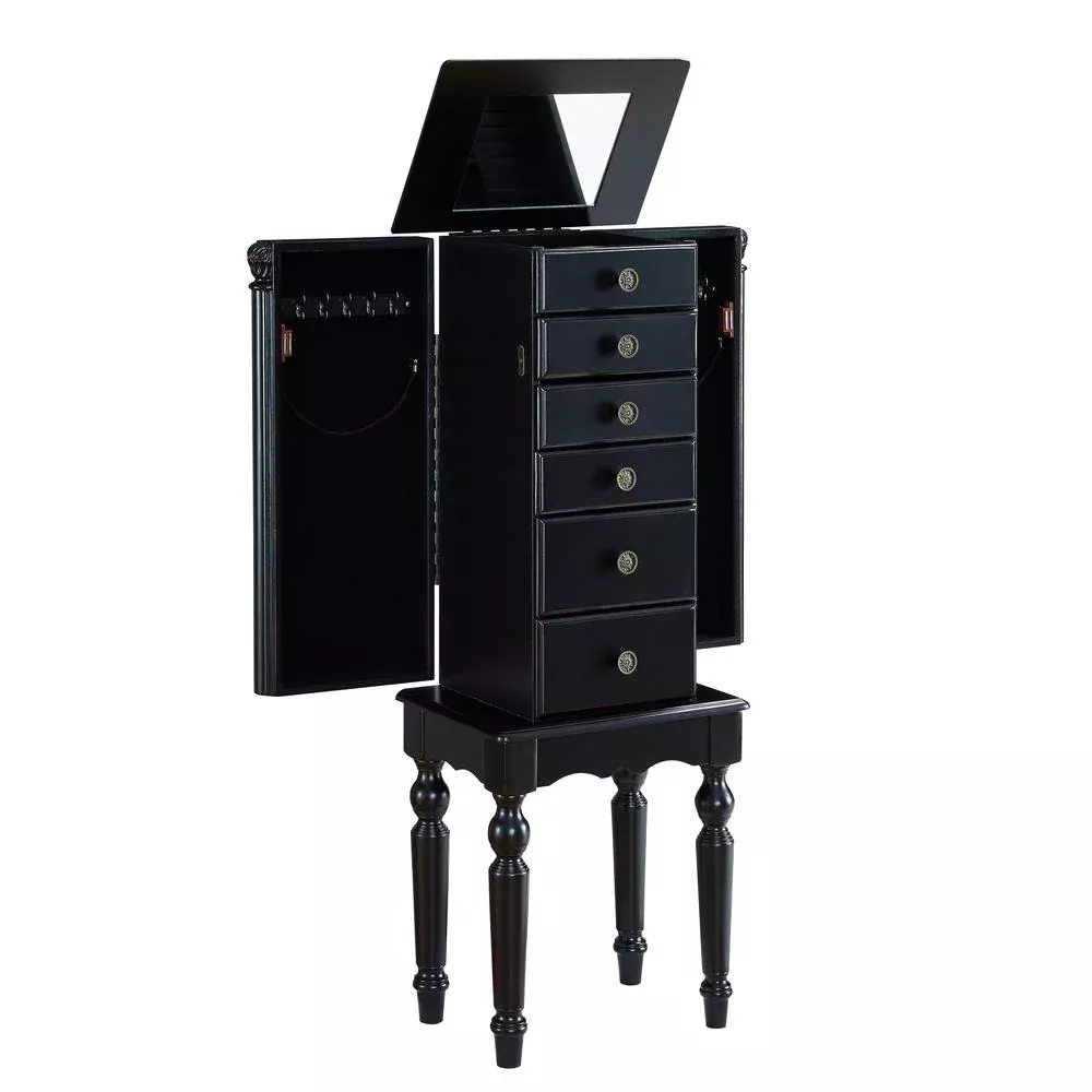 Ebony Jewelry Armoire - Powell