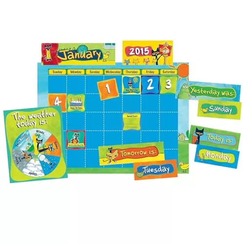 Edupress Pete The Cat Calendar Kit (EP62388)