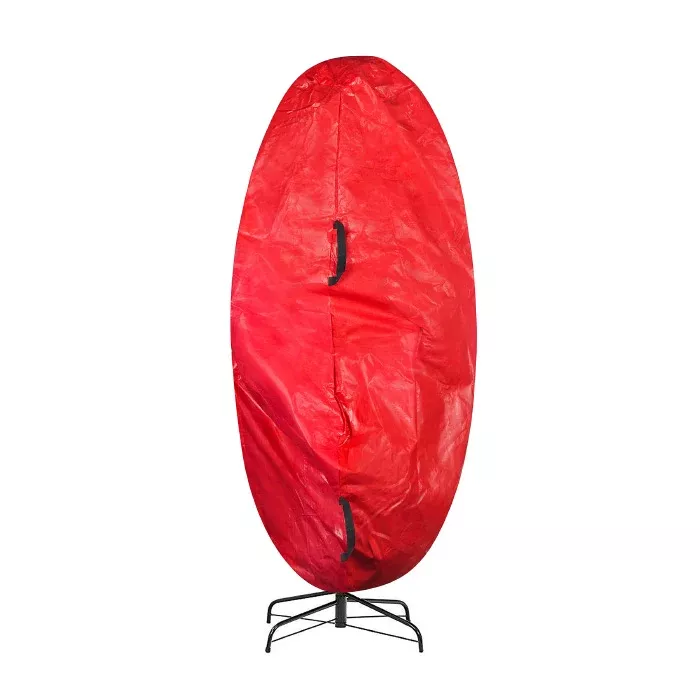 Elf Stor 83-DT5159 Premium Christmas Tree Cover Holiday, Red - Large - 7.5 ft.