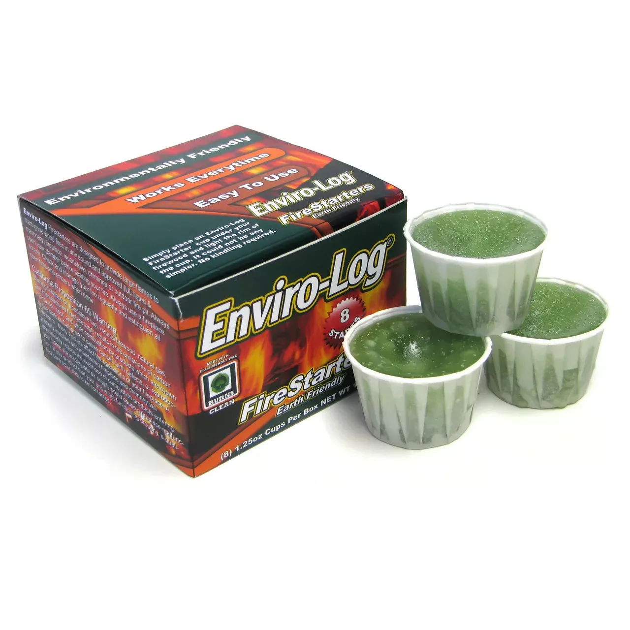 Enviro Firestarter 8Ct- Case Of12 X 10 Oz- Enviro Log