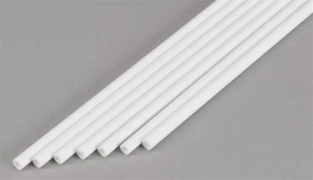 Evergreen 425 Round Tubes 60 cm Long, Diameter: 4.0 mm, Pack of 7