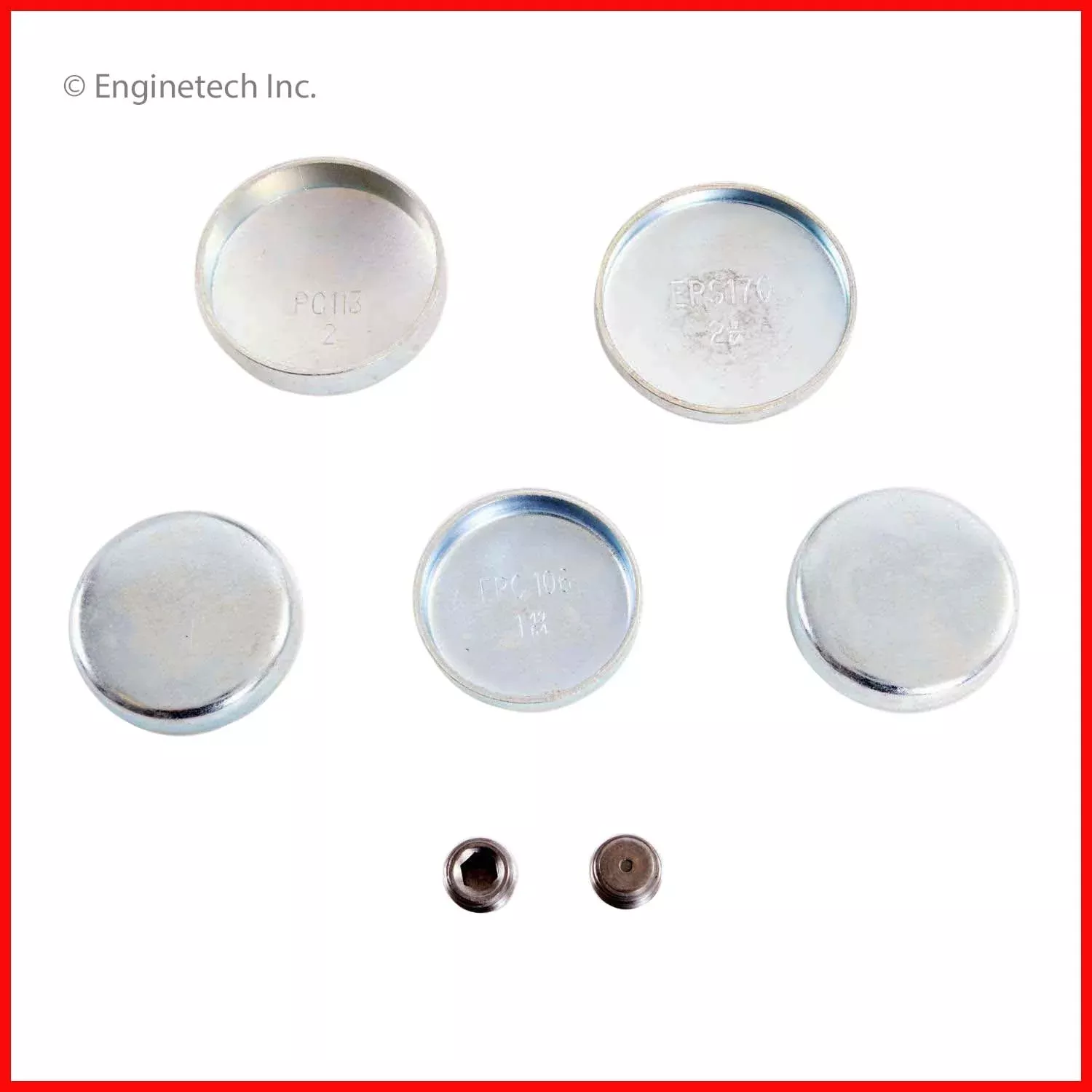 Expansion Plug Kit - Jeep 150 /2.5L 83-02 Steel