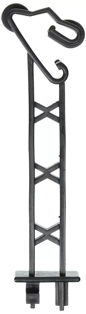 Field Guardian T-Post Reverse Extension Insulator Polywire, 5-Inch, Black