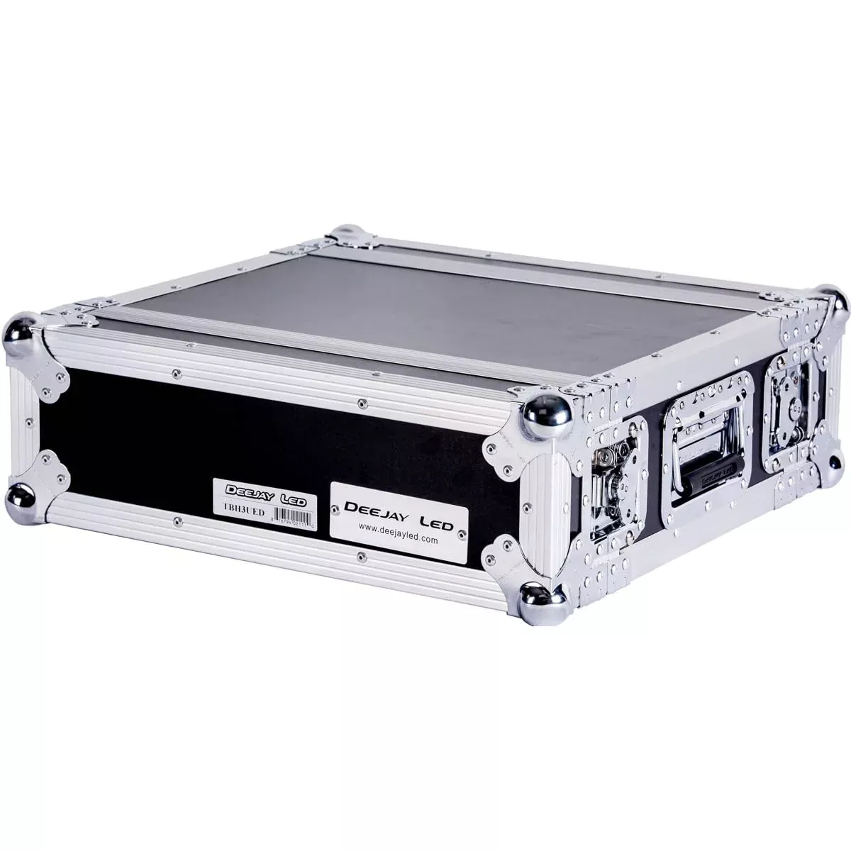 Flight Case 3u Effect Case-engineered To Hold 3u Effect Units In 14-inch Standard Depth Complete With Removable Front & Rear Covers Pre-tapped Rack Rails With Mounting Hardware DEEJAY LED TBH3UED