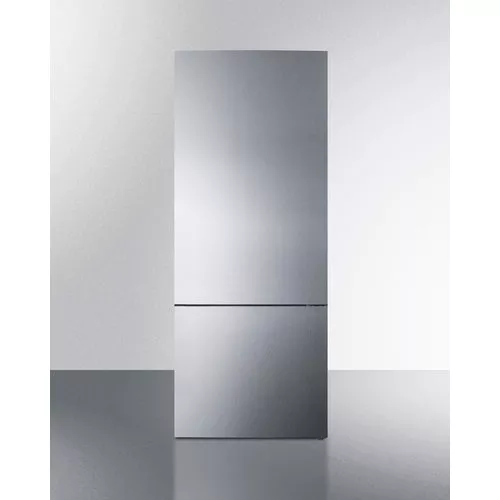 Frost-Free Bottom Freezer Refrigerator With Factory-Installed Icemaker - FFBF279SSXIM Summit