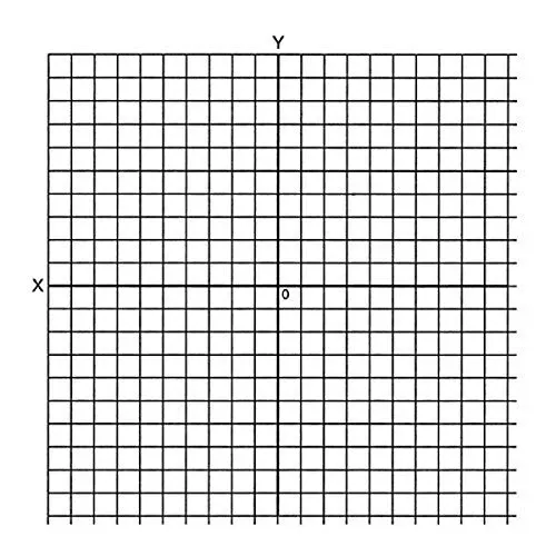 Geyer Instructional Products 150243 Graph Stickers - Accentuated XY Axis, 4" Wide, White/Black (Pack of 500)