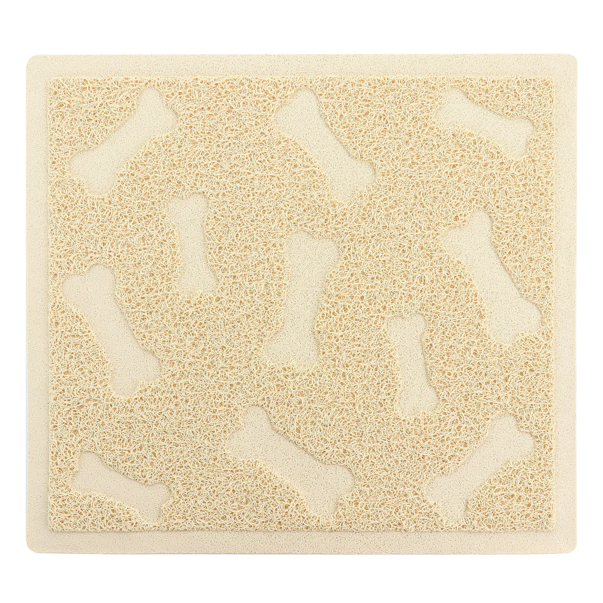 Gibson EverydayPet Elements 17.7 x 15.75 Inch Dog Bone Placemat in Tan