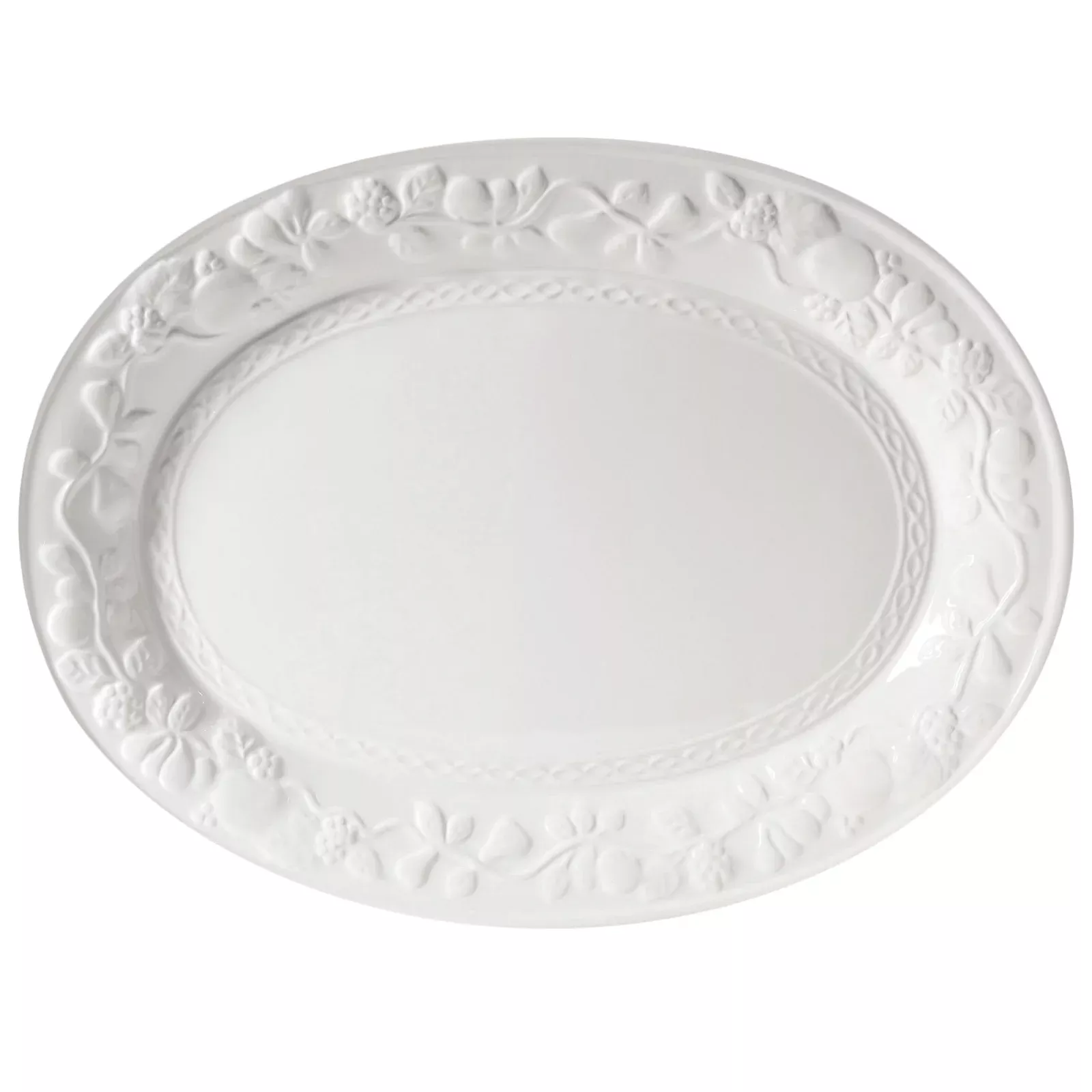 Gibson HomeFruitful 18.75 Inch Oval Platter