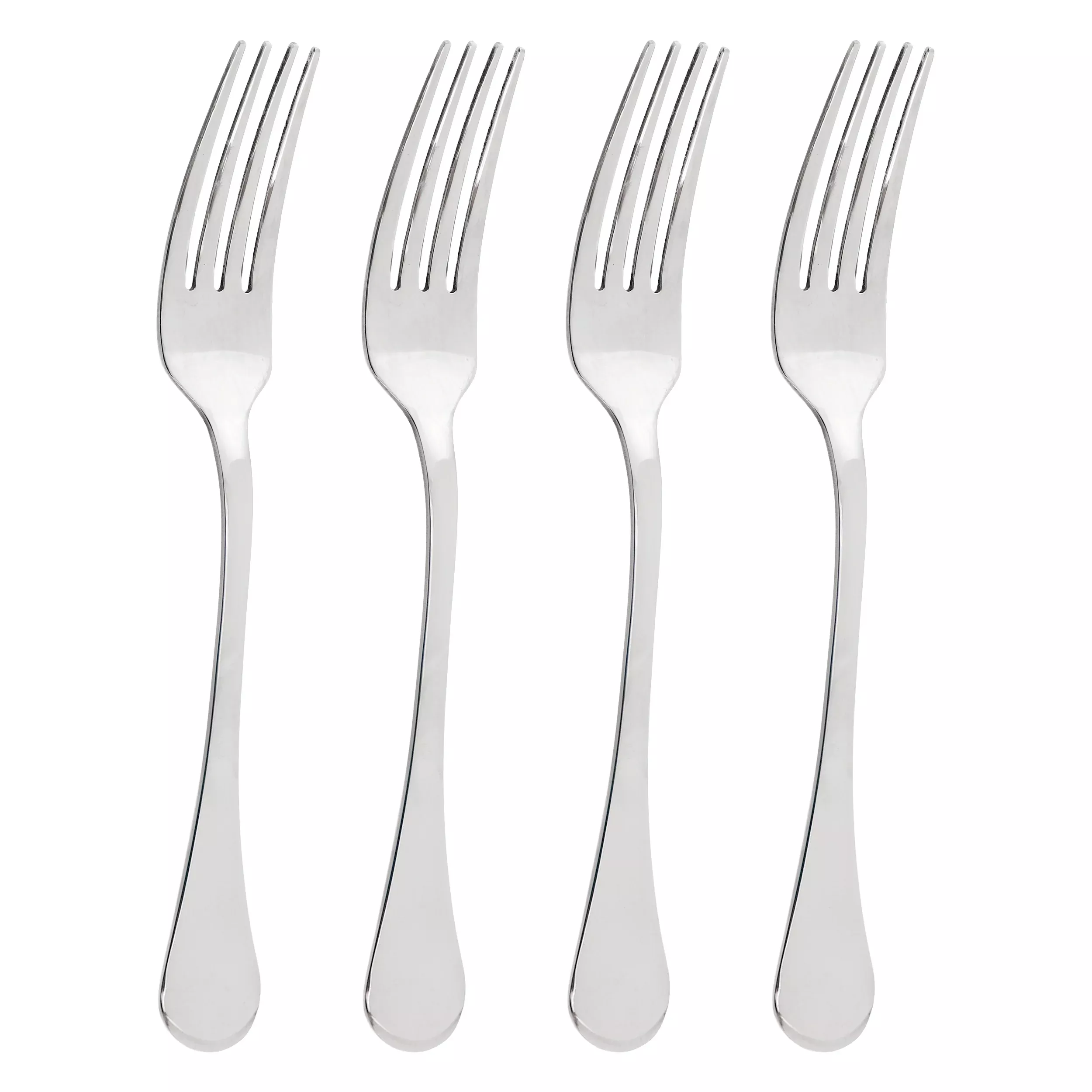 Gibson HomeManchester 4 Piece Stainless Steel Dinner Fork Set