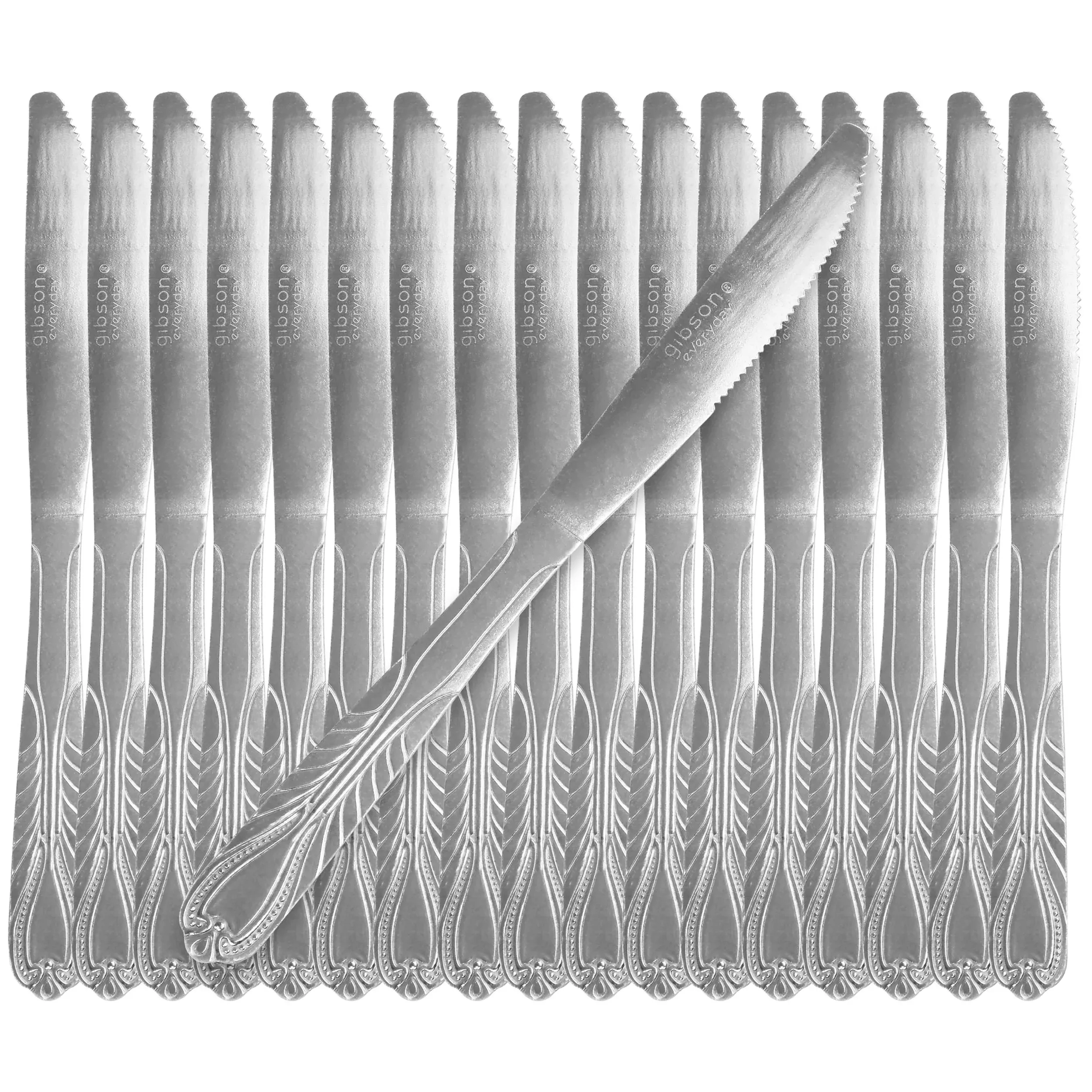 GibsonEveryday Jasper 18 Piece Dinner Knife Set