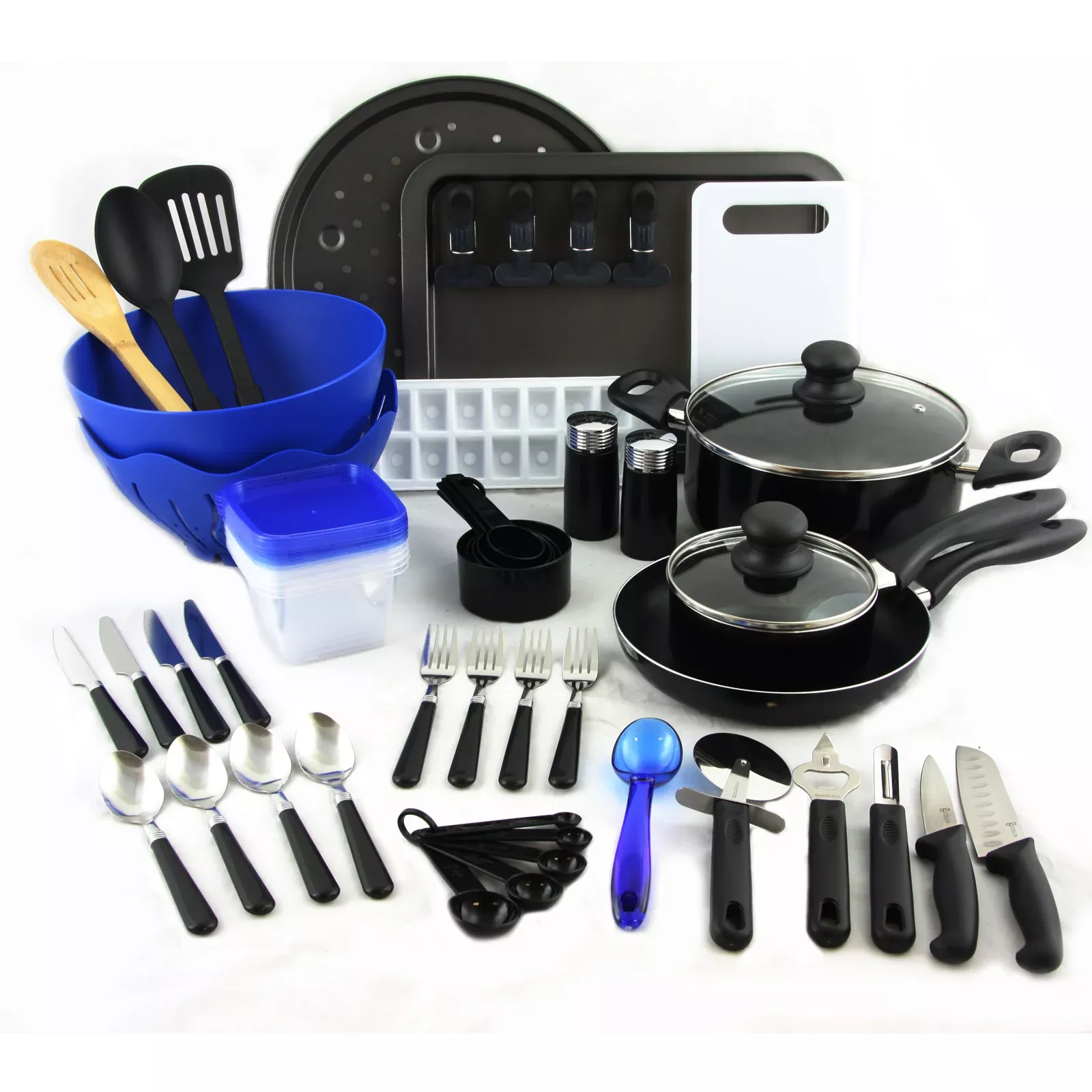 GibsonTotal Kitchen 59 Piece Combo Set