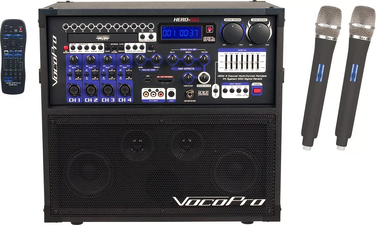 HERO-REC-9-120W 4-Channel Multi-Format