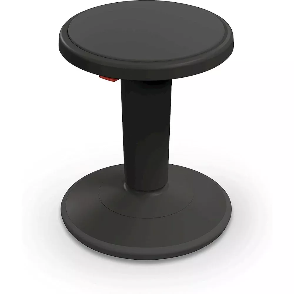 Hierarchy Height Adjustable Grow Stool- Short Stool (Black) - BALT