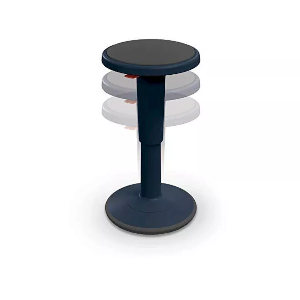 Hierarchy Height Adjustable Grow Stool- Tall Stool (Navy) - BALT