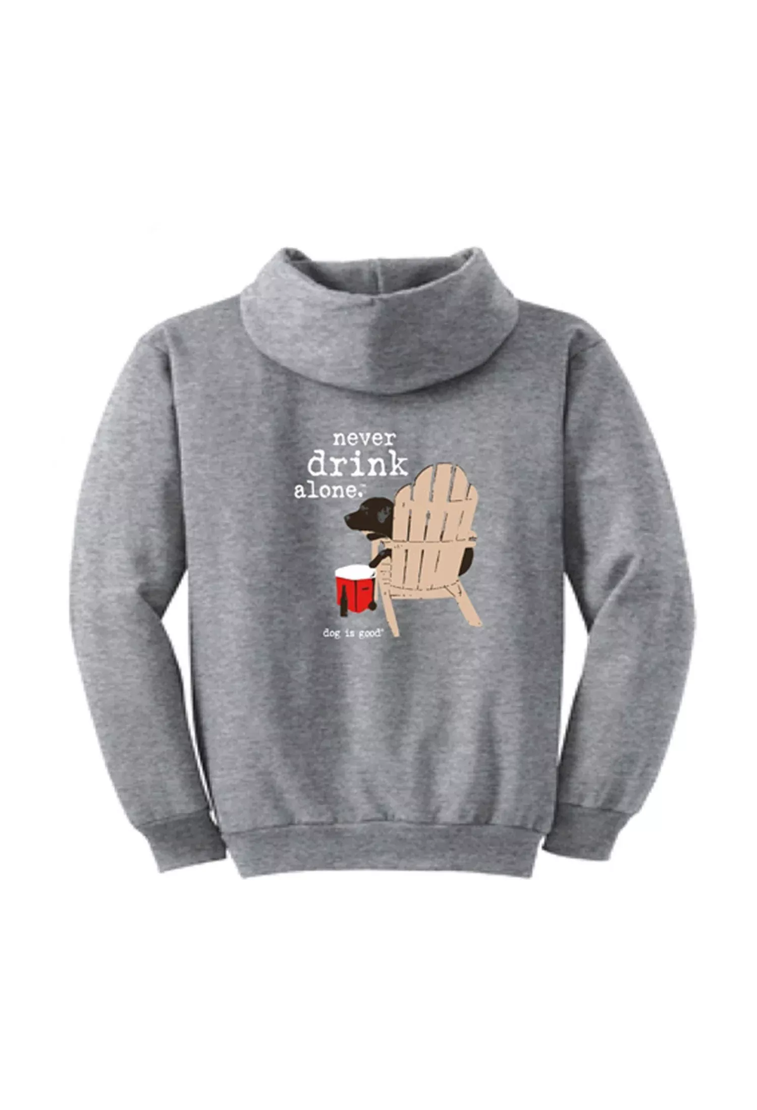 Hoodie: Never Drink Alone
