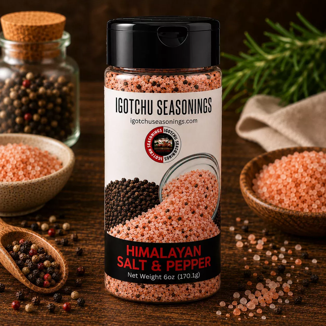 Igotchu Himalayan Salt & Pepper seasoning