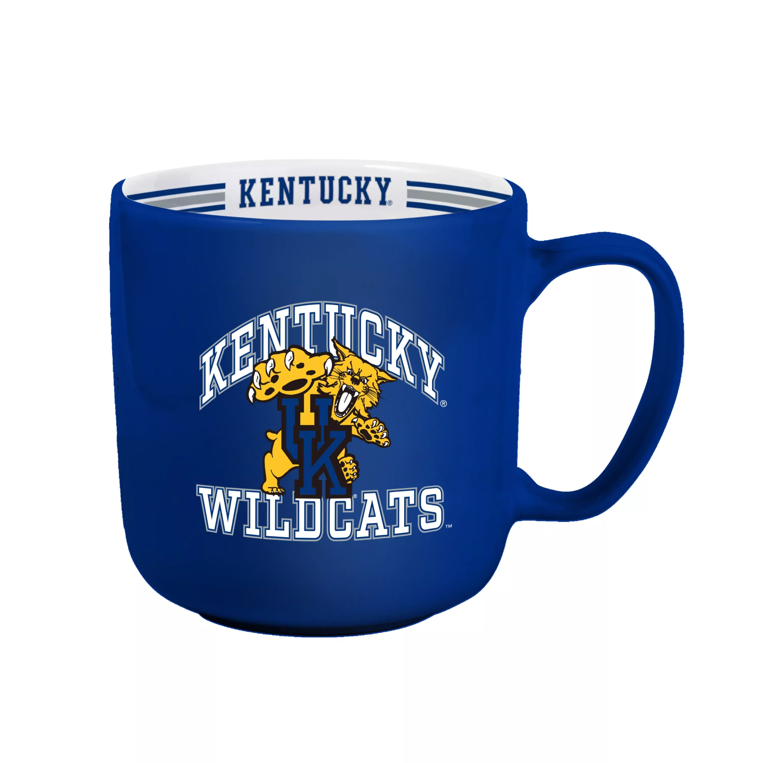 Kentucky Wildcats Coffee Mug 15oz Stripe Design - Logo Brands
