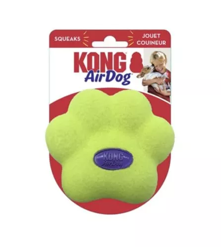 KONG AirDog Squeaker Paw Tennis Dog Toy (Medium)