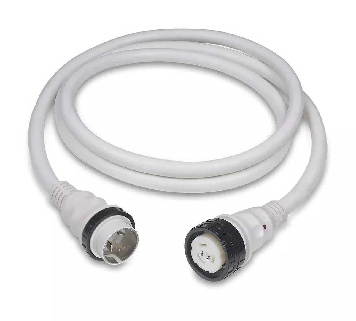 Marinco 6152SPPW-25 Cordset, 50A 125/250V, 25', White