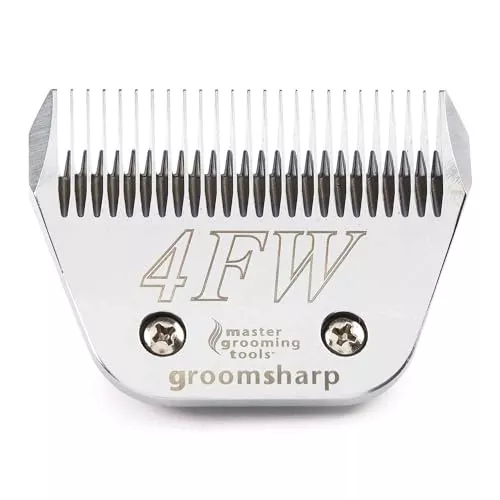 Master Grooming Tools GroomSharp Steel Wide Blade 4WF