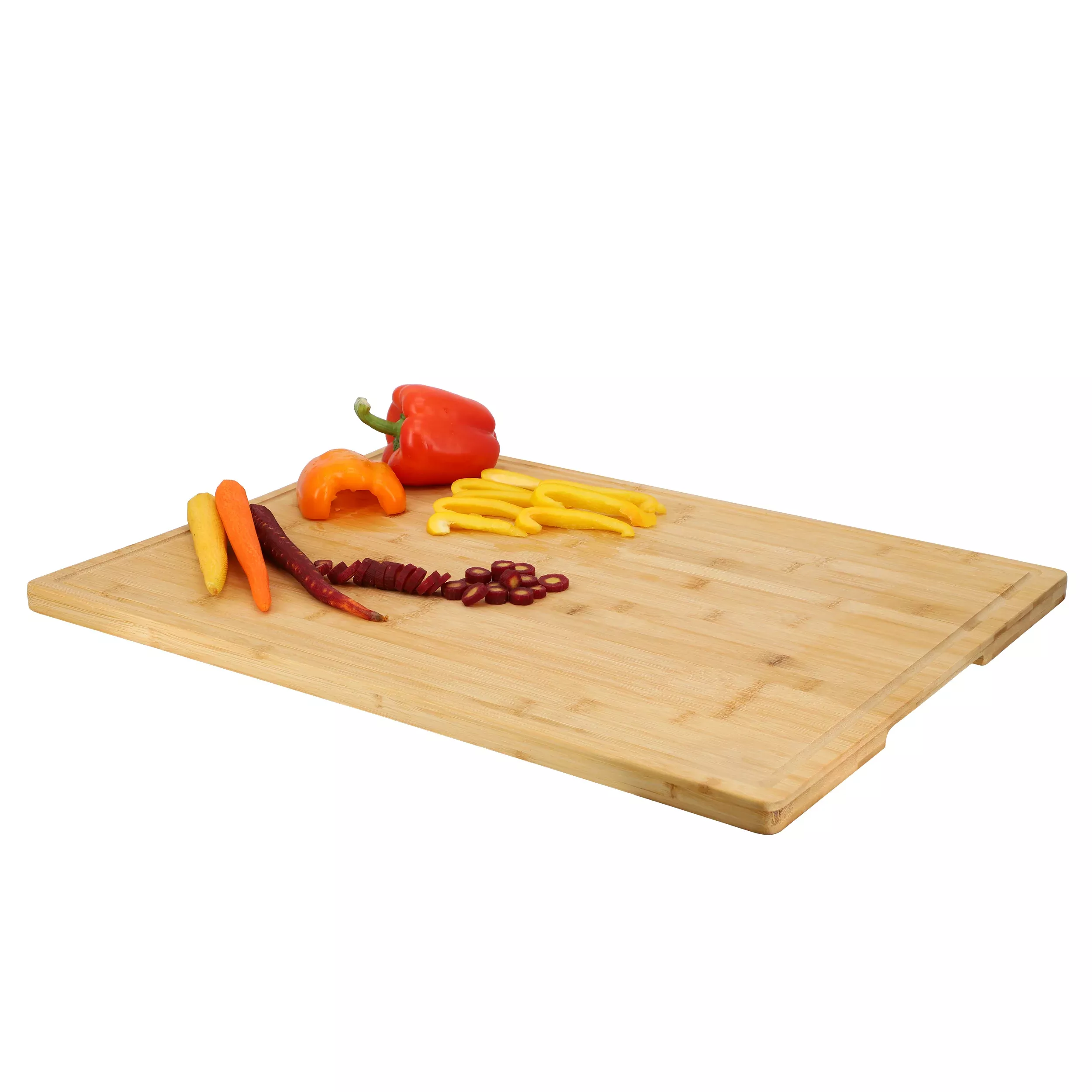 Megachef MegaChef 20 x 14 Inch Rectangle Bamboo Cutting Board