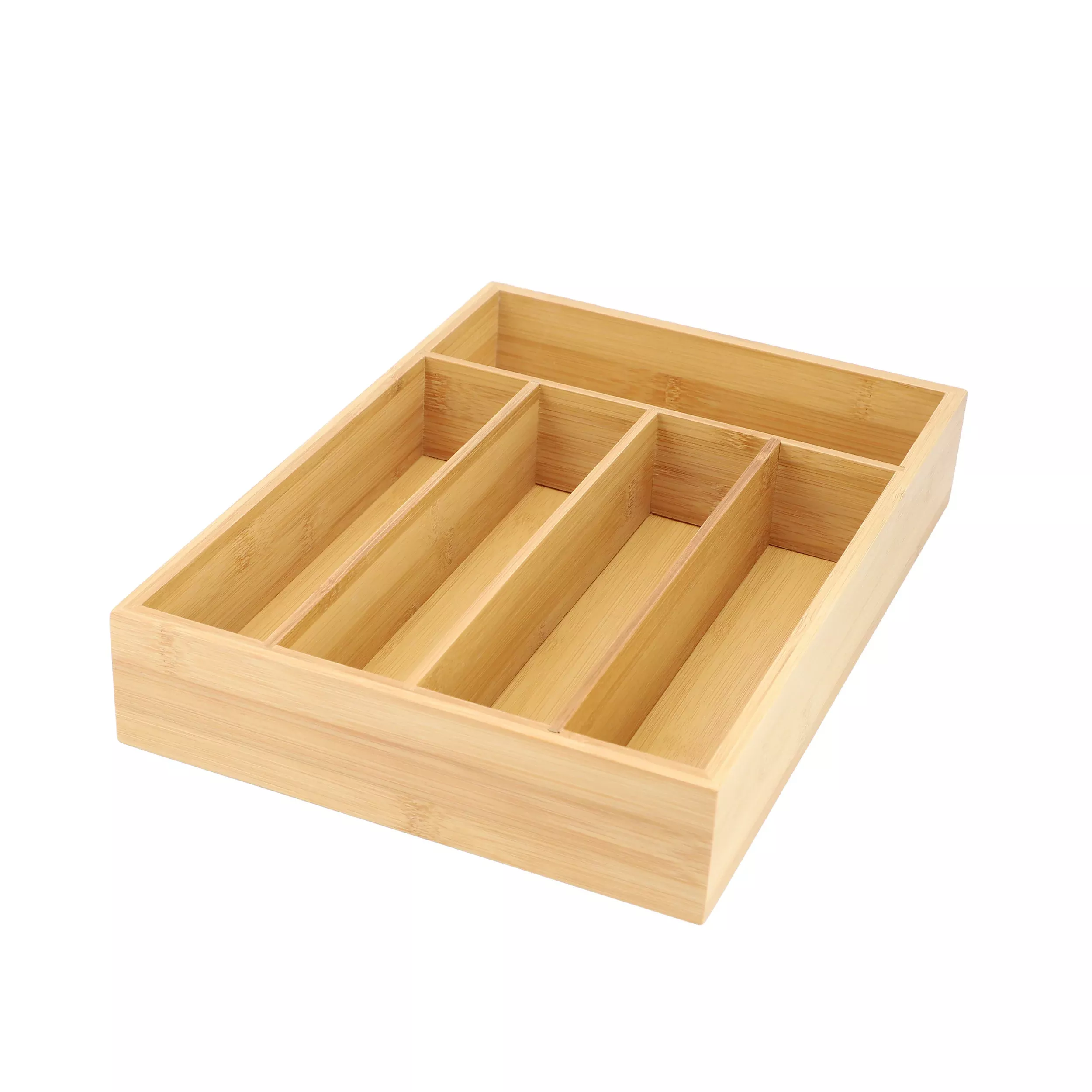 Megachef MegaChef Bamboo 5 Section Drawer Organizer
