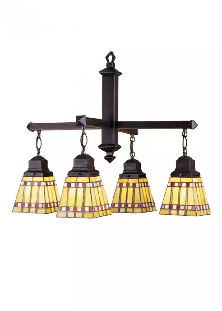 Meyda Tiffany 24265 Lighting, 26" Wide, Bronze/Dark