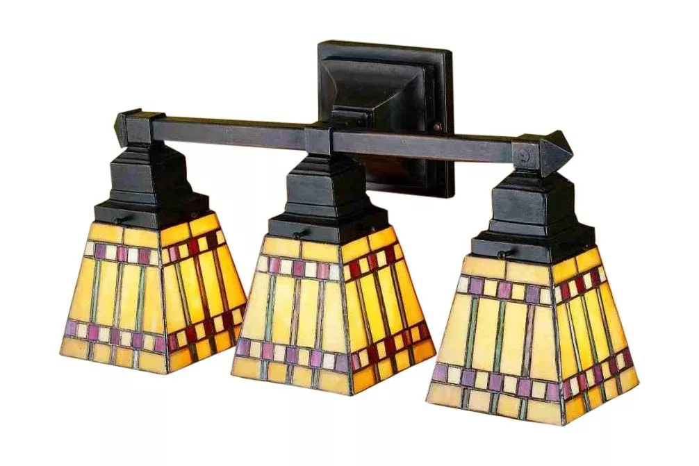 Meyda Tiffany 31246 Lighting, 20" W, Bronze/Dark
