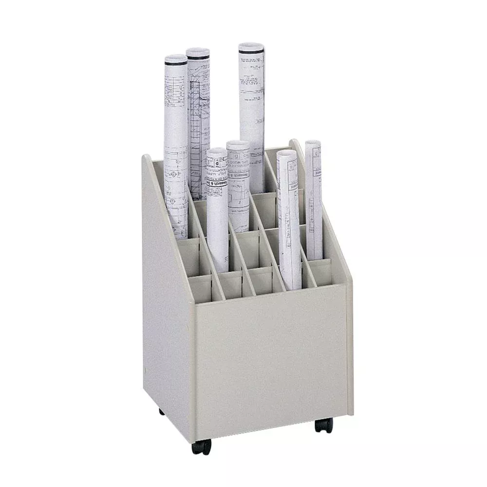 Mobile Roll File 20 Slots - Safco Products