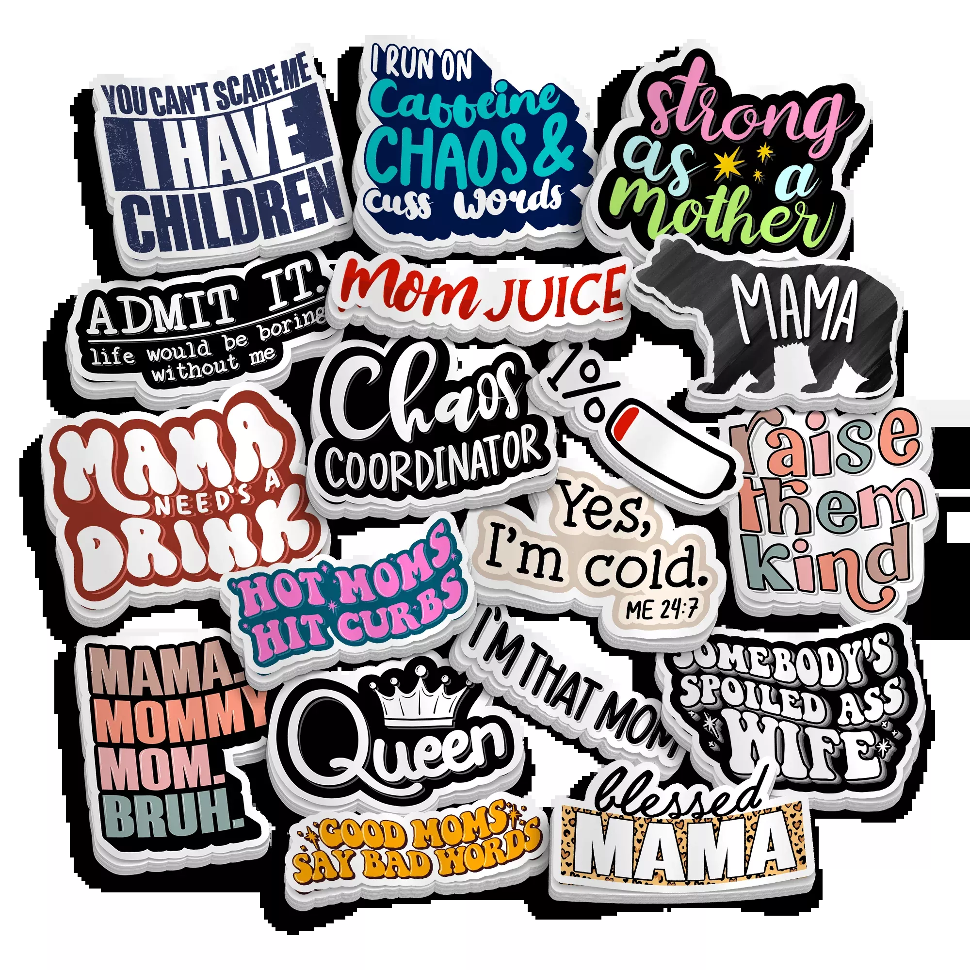 Mom's Collection - Funny Sticker Pack