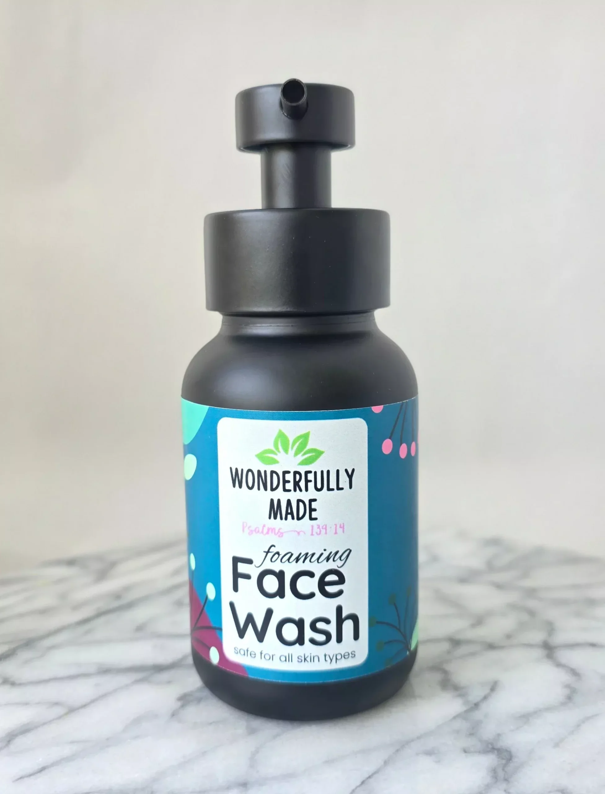 Organic Face Wash | Foaming Natural Facial Care | Gift for her | All natural | Moisturizing | Safe for all skin types | Cleansing Foam