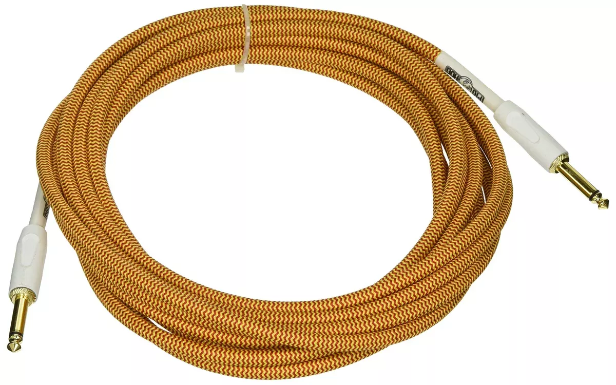 Pig Hog, USB Instrument Cable (PCH20CC), Orange Cream
