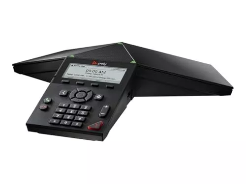 Polycom Poly Trio 8300 IP Conference Station - Corded/Cordless - Corded/Cordless - Bluetooth, Wi-Fi - Black - TAA Compliant