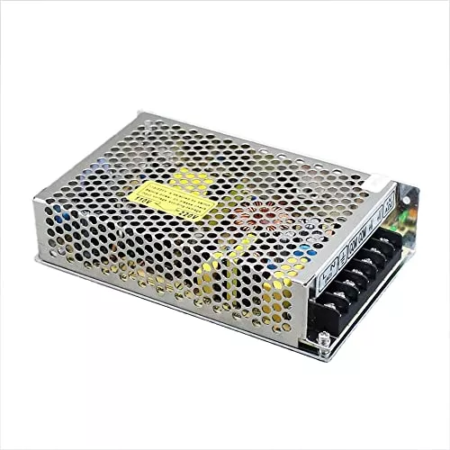 Power Supply for 2 Wire Video Intercom System – PS5-24V, DC Output: 24V, AC Input: 100-240V, 76.8W, DIN Rail Mount in Vented Metal Housing