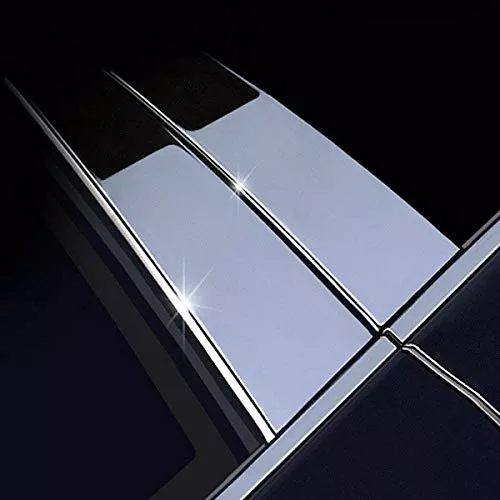 QAA is Compatible with 2002-2005 BMW 3 Series 6 Piece Stainless Pillar Post Trim PP25908