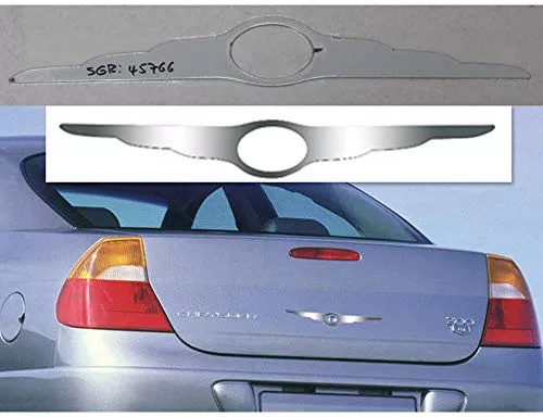 QAA is Compatible with 2005-2010 Chrysler Universal 1 Piece Stainless Chrysler Wings Emblem, with 300" Cut Out SGR45768