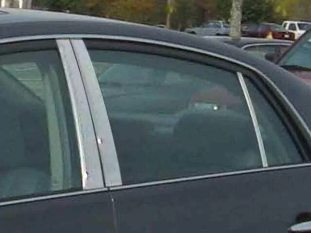 QAA is Compatible with 2005-2012 Toyota Avalon 6 Piece Stainless Pillar Post Trim PP25126