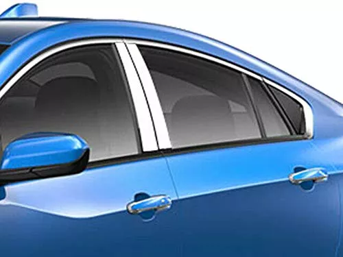 QAA is Compatible with 2016-2019 Chevrolet Volt 4 Piece Stainless Pillar Post Trim PP56130