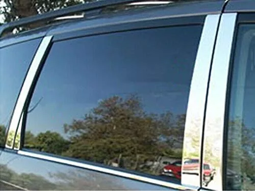 QAA is Compatible with Sienna 2004-2010 8 Piece Stainless Pillar Post Trim, Includes Rear Triangle Piece PP24152