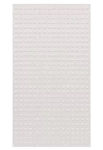 Quantum Medical QLP-4861HC Wall Mounted Louvered Panel, Oyster White