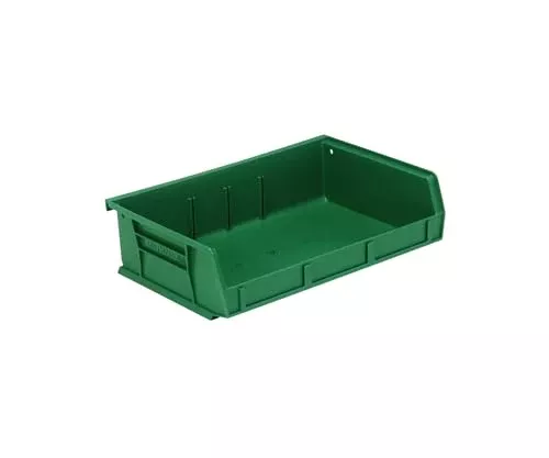 Quantum Storage QUS236 Ultra Stack and Hang Bins - 7-3/8" x 11" x 3" - 8 Pack