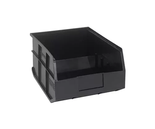 Quantum Storage SSB445 Stackable Shelf Bins Part Organizer - 14" x 11" x 7" - 6 Pack
