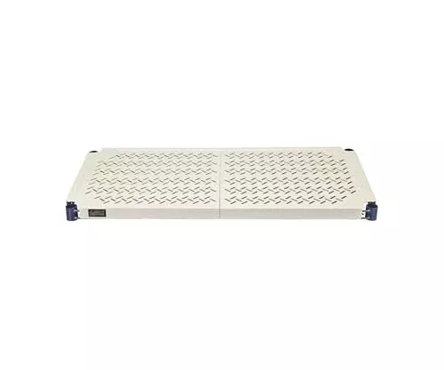 Quantum Storage Systems RP1860E Shelf, CarbonSteel/Polymer, Blue/Tan, NSF