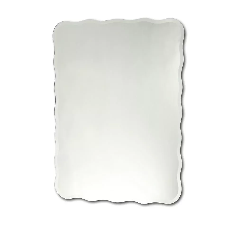 RANGLEY Large Frameless Wall Mirror 24x32 - CHLOE Lighting