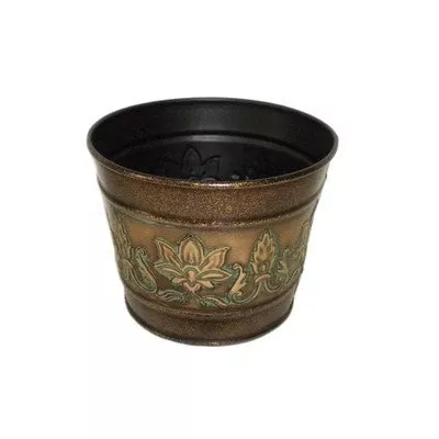 Round Pot Planter Size: 3.75" H x 5" W x 5" D