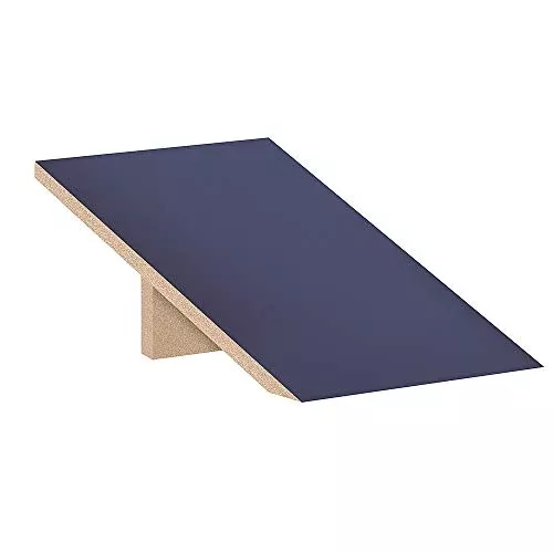 Salsbury Industries 1 Wide Sloping Hood for 18-Inch Designer Wood Locker, Blue