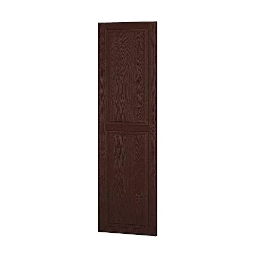 Salsbury Industries 11137DRK Side Panel for 24-Inch Deep Solid Oak Executive Wood Locker, Dark Brown